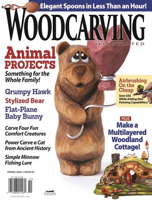 cover image of Woodcarving Illustrated Issue 90 Spring 2020